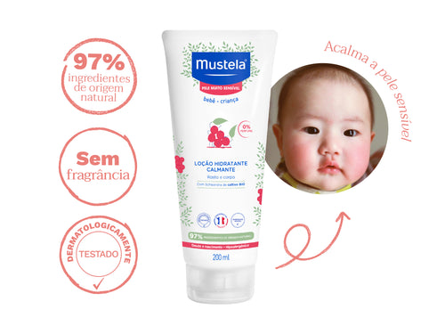 Hidratante Calmante com Schisandra BIO - Mustela Brasil - 4