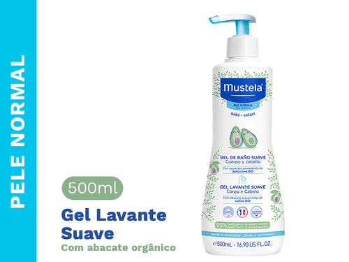 Gel Lavante Suave com Abacate Orgânico - Mustela Brasil - 2