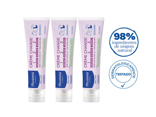 Kit Creme Vitaminado Preventivo de Assaduras 1> 2> 3 Leve 3 Pague 2 - Mustela Brasil - 4