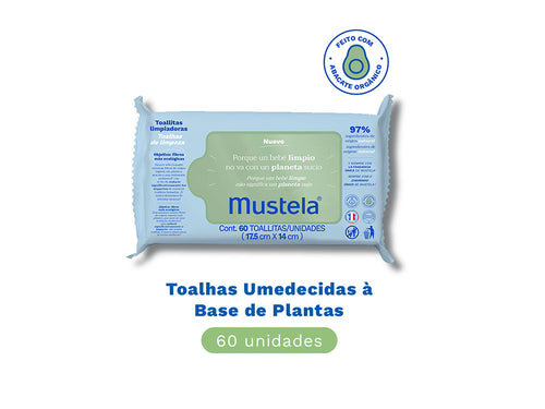 Toalhas Umedecidas à Base de Plantas - Mustela Brazil - 2