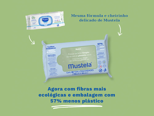 Toalhas Umedecidas à Base de Plantas - Mustela Brazil - 4