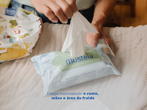 Toalhas Umedecidas à Base de Plantas - Mustela Brazil - 5