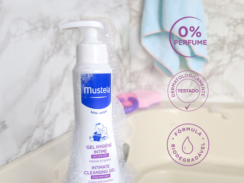 Gel Higiene Áreas Delicadas - Mustela Brasil - 4