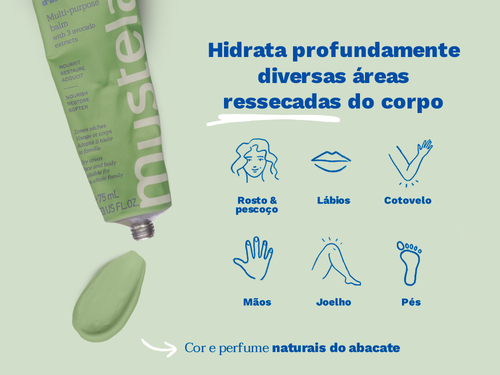 Bálsamo Multifuncional Hidratante Orgânico Certificado - Mustela Brazil - 4