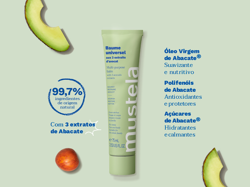 Bálsamo Multifuncional Hidratante Orgânico Certificado - Mustela Brazil - 3