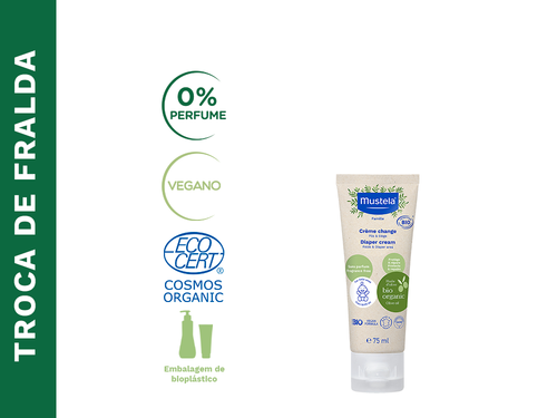 Creme Preventivo de Assaduras BIO Orgânico Certificado - Mustela Brazil - 3