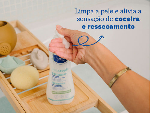 Stelatopia Gel Lavante - Mustela Brasil - 5