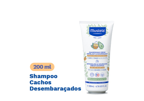 Shampoo Cachos Desembaraçados - Mustela Brasil - 2
