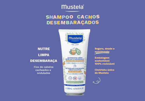 Shampoo Cachos Desembaraçados - Mustela Brasil - 7