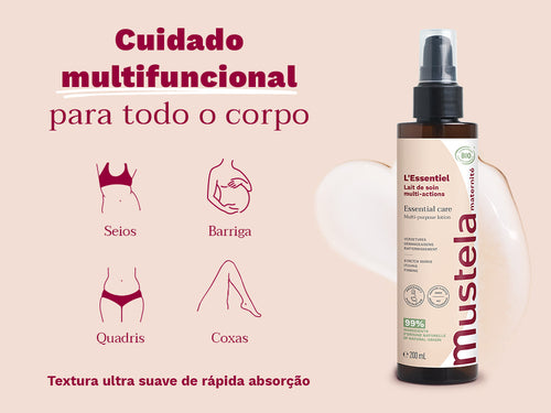 L´Essentiel Loção Corporal Multifuncional - Mustela Brasil - 4