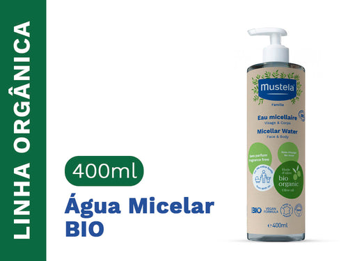 Água Micelar Sem Enxágue BIO Orgânico Certificado - Mustela Brasil - 2