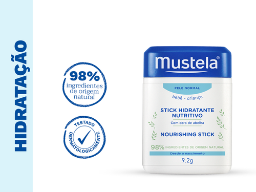 Stick Hidratante Nutritivo - Mustela Brasil - 4