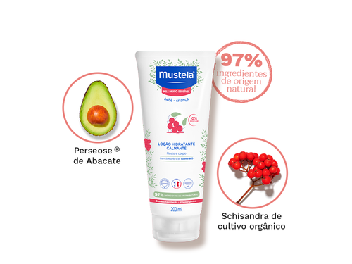 Hidratante Calmante com Schisandra BIO - Mustela Brasil - 4