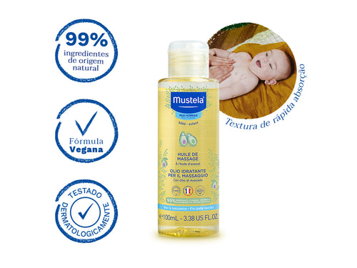 Óleo de Massagem - Mustela Brasil - 3