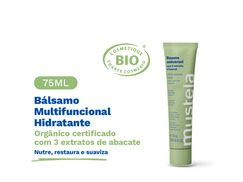 Bálsamo Multifuncional Hidratante Orgânico Certificado - Mustela Brasil - 2