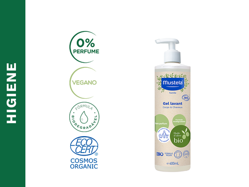 Gel Lavante BIO Orgânico Certificado - Mustela Brasil - 3