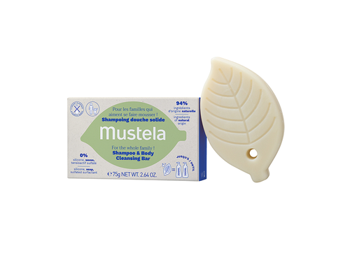 Shampoo Sólido para Corpo e Cabelo - Mustela Brazil - 1