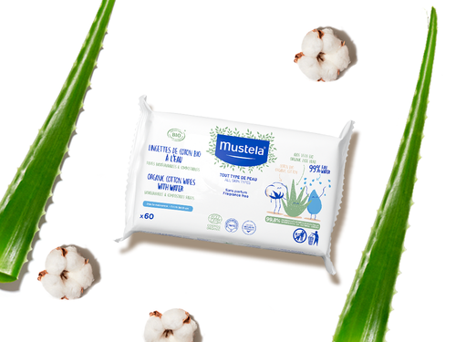 Toalhas de Algodão BIO à base de água - Mustela Brazil - 1