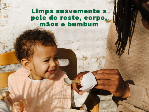 Toalhas de Algodão BIO à base de água - Mustela Brasil - 5