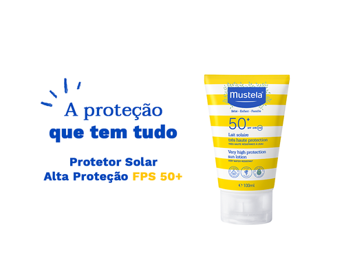 Protetor Solar Alta Proteção FPS 50+ 100 ml - Mustela Brasil - 4