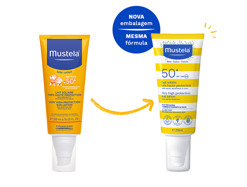 Protetor Solar Alta Proteção FPS 50+ 200 ml - Mustela Brasil - 2