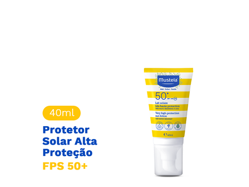 Protetor Solar Alta Proteção FPS 50+ 40 ml - Mustela Brasil - 3