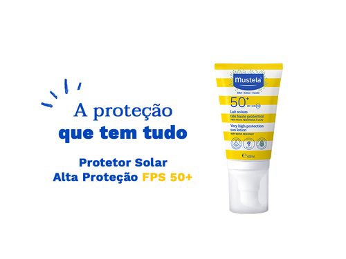 Protetor Solar Alta Proteção FPS 50+ 40 ml - Mustela Brasil - 4