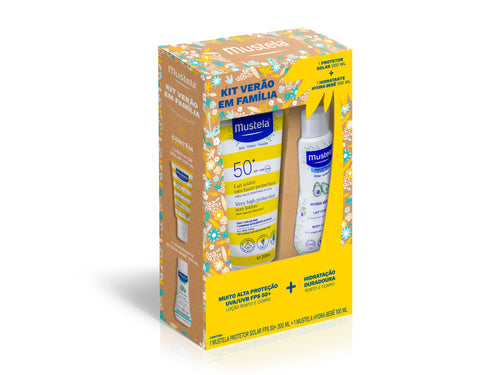 Kit Verão: Protetor Solar e Hydra Bebê - Mustela Brasil - 1