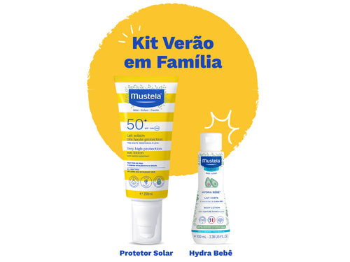 Kit Verão: Protetor Solar e Hydra Bebê - Mustela Brasil - 5