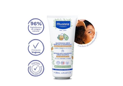 Shampoo Cachos Desembaraçados - Mustela Brasil - 3