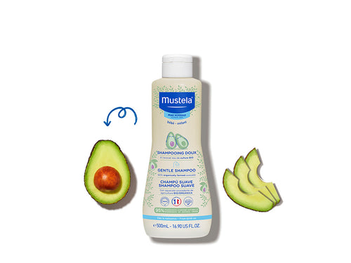 Shampoo Suave com Abacate Orgânico - Mustela Brazil - 1