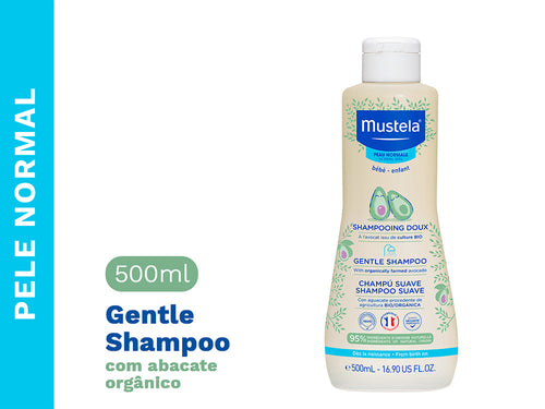 Shampoo Suave com Abacate Orgânico - Mustela Brazil - 2