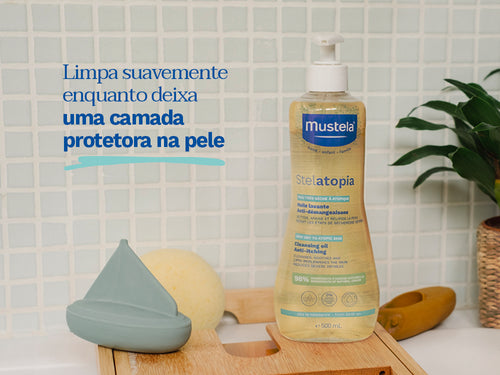 Óleo de Banho Stelatopia - Mustela Brasil - 5